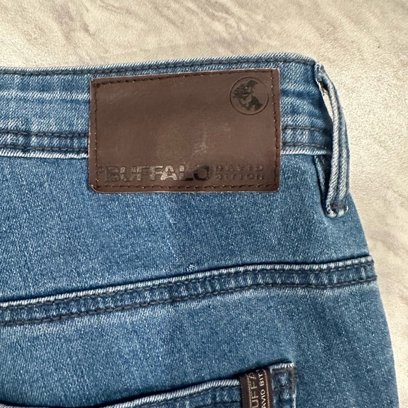 Buffalo David Bitton Axel Slim Stretch Blue Jeans Size 38Wx32L - Picture 3 of 8